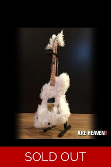 Axe Heaven Billy Gibbons Fur Guitar Figure
