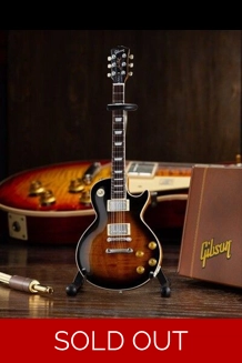 Axe Heaven Gibson Les Paul Tobacco Burst Guitar Miniature