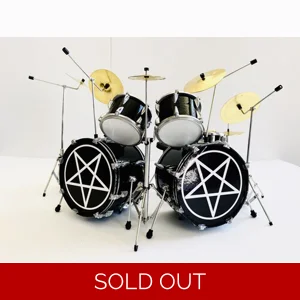 Axe Heaven Tommy Lee Drum Kit Miniature