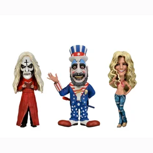 NECA House Of 1000 Corpses Little Big Head 3 PK Figures