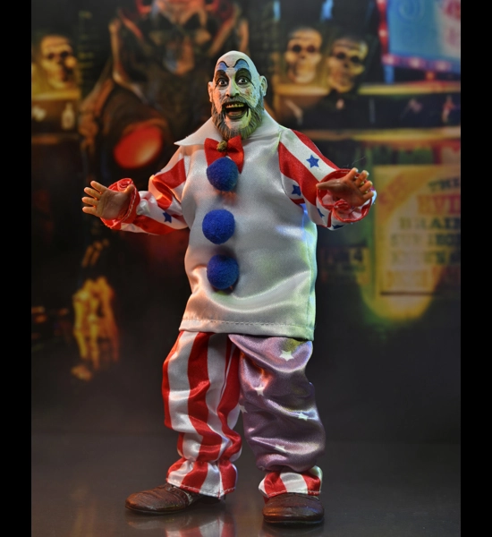 NECA House Of 1000 Corpses Captain Spaulding 8" Clothed Figure