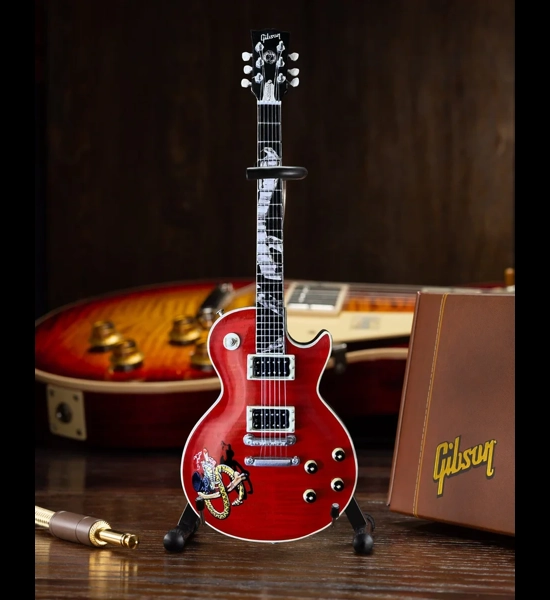 Axe Heaven Slash "Snakepit" Gibson Les Paul Cherry Miniature Guitar