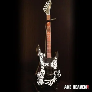 Axe Heaven Jeff Hanneman Raiders Guitar Miniature