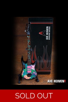 Axe Heaven Steve Vai Ibanez Jem Lotus Mini Guitar