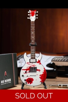 Axe Heaven Zacky Vengeance Avenged Sevenfold Blood Guitar