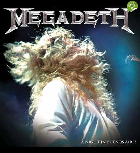 Megadeth - A Night In Buenos Aires Limited Edition Blue Vinyl LP Set