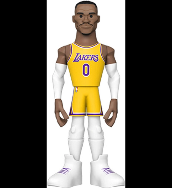 L.A. Lakers Russell Westbrook 5" Vinyl Gold Figure