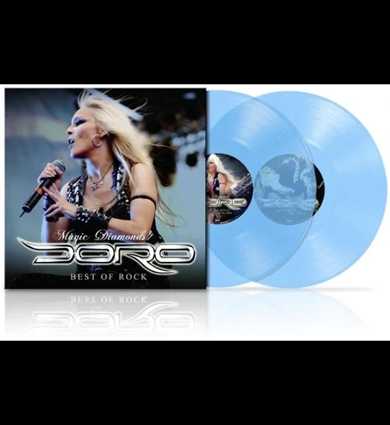 Doro - Magic Diamonds Best Of Rock Curacao Blue 2x Vinyl LPs