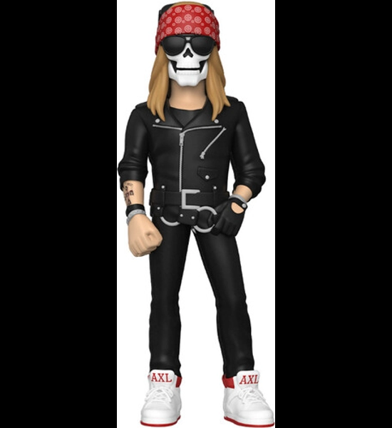 Guns N Roses Axl Rose 5" Vinyl Gold CHASE Variant Figure