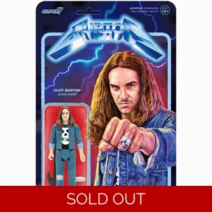 Metallica - Cliff Burton Reaction Figure