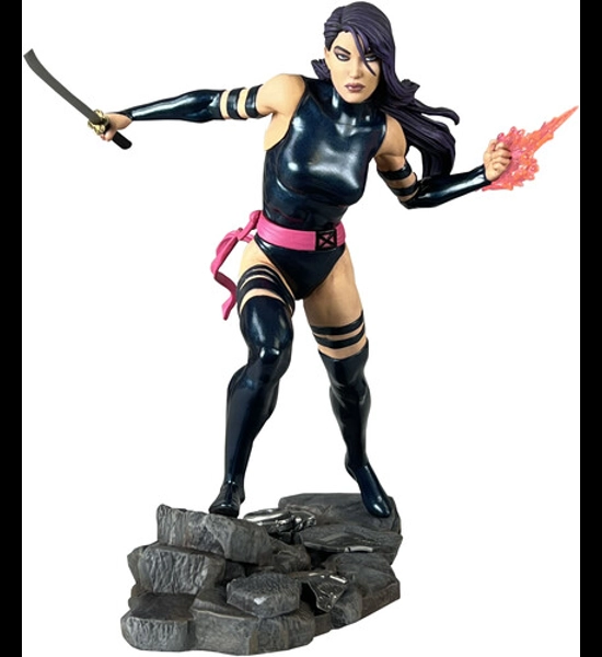 Marvel Comic Psylocke PVC Diorama