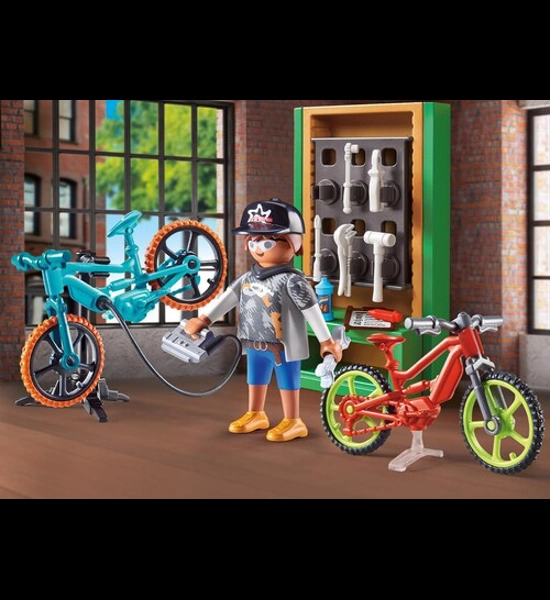 Playmobil Bike Workshop 45 PC