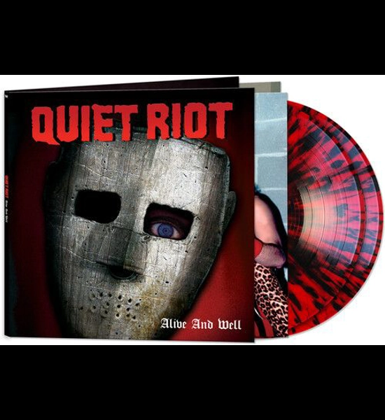 Quiet Riot - Alive & Well Red/Black Splatter Vinyl LP