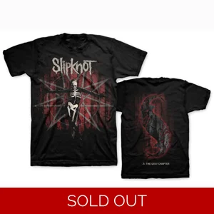 Slipknot Gray Chapter Skeleton T-Shirt