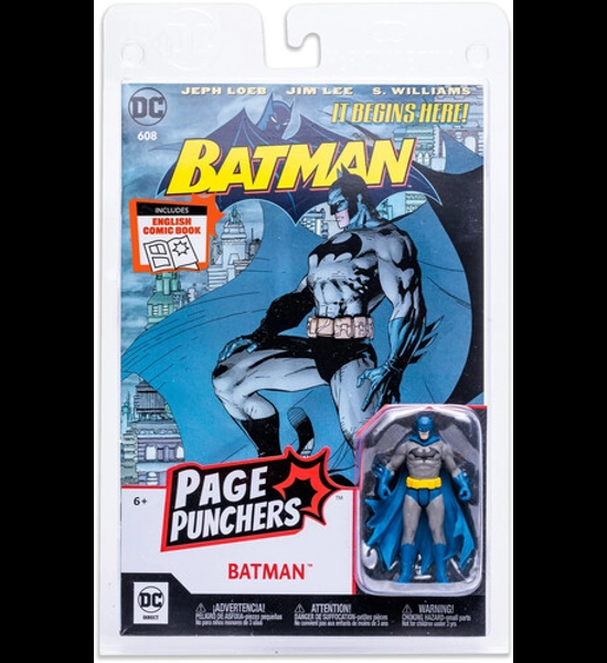Page Punchers 3" Batman Figure W/Comic Wave 1