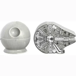 Star Wars Falcon/Death Star Salt & Pepper Shakers