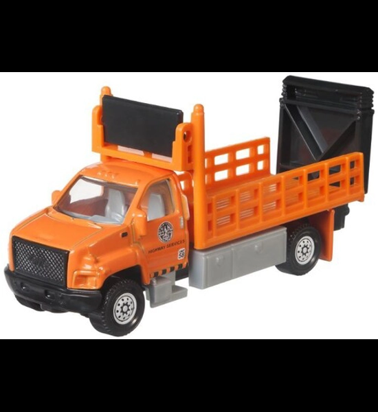 Matchbox Working Rigs GMC 3500 Attenuator Truck