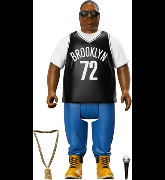 Notorious B.I.G. Brooklyn Jersey Reaction Figure