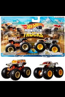 Hot Wheels Demo Doubles Safari vs Wild Streak Set
