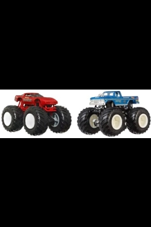 Hot Wheels Demo Doubles MonsterVette vs Bigfoot