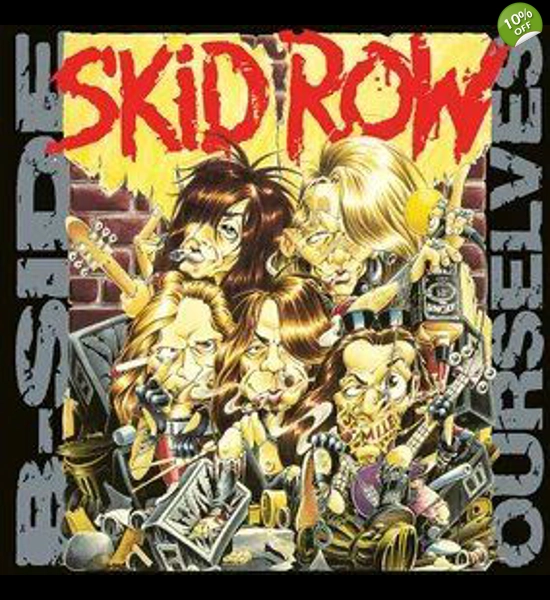 Skid Row - B-Side Ourselves Yellow/Black Marble Vinyl LP