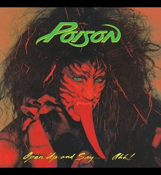 Poison - Open Up And Say Ahh (Original Cover) Colored Vinyl LP