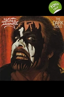 King Diamond - Dark Sides Orange/White Marble Vi..