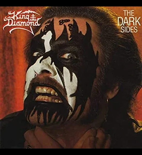 King Diamond - Dark Sides Orange/White Marble Vinyl LP