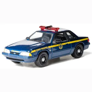 Greenlight N.Y. State Police 1988 Ford Mustang 1/64 Diecast