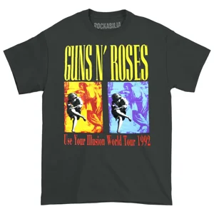 Guns N Roses - Use Your Illusion World Tour T-Shirt