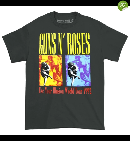 Guns N Roses - Use Your Illusion World Tour T-Shirt