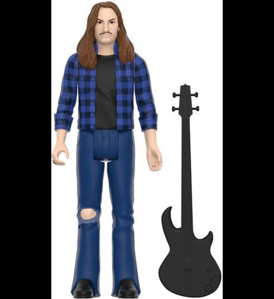 Cliff Burton - Flannel Shirt ReAction Figure