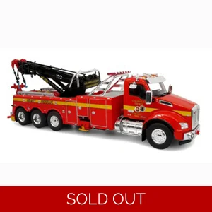 LACFD Kenworth T880 Heavy Rescue 1/43 Diecast