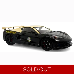 Florida Highway Patrol 2022 Chevrolet Corvette C8 1/43 Diecast