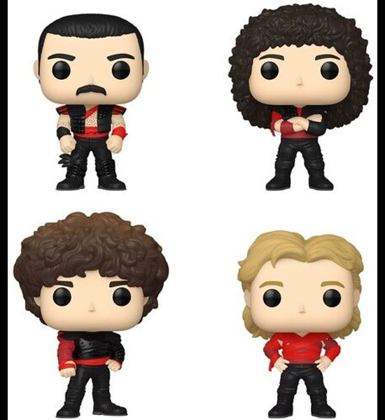 Queen - 4 Pack POP Rocks