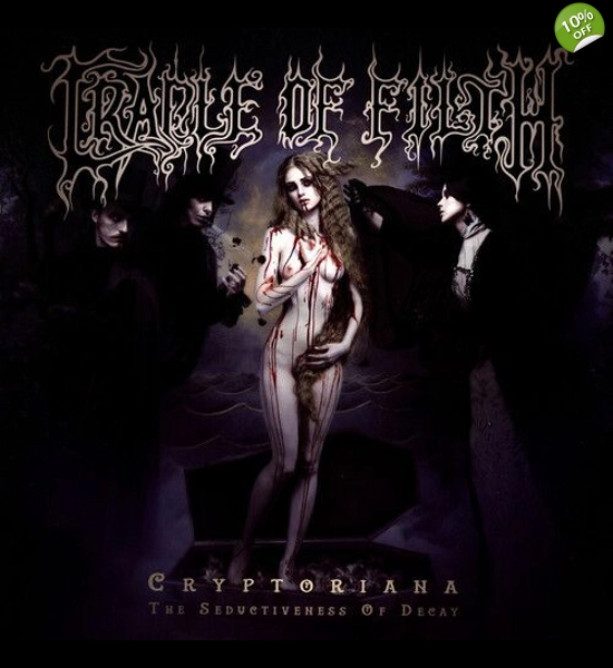 Cradle Of Filth Cryptoriana - Seductiveness Of Decay INDIE Vinyl LP