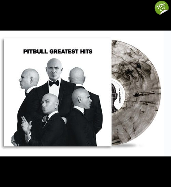 Pitbull - Greatest Hits Clear W/Black Swirl Vinyl LP