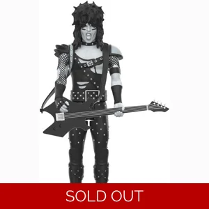 Motley Crue Black & White Nikki Sixx ReAction Figure
