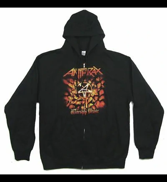Anthrax - Worship Music Zip Up Hoodie