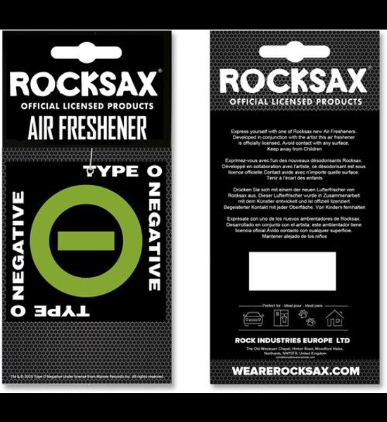 Rocksax Air Freshener - Type O Negative