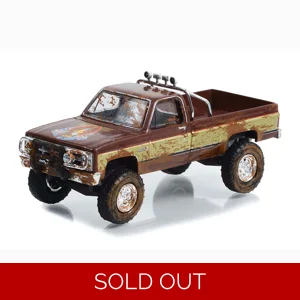 G.L. Fall Guy 1982 GMC K-2500 Dirty Version 1:64 Scale