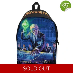 Megadeth Rust In Peace Backpack