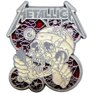 Metallica - The Shortest Straw Pewter Pin
