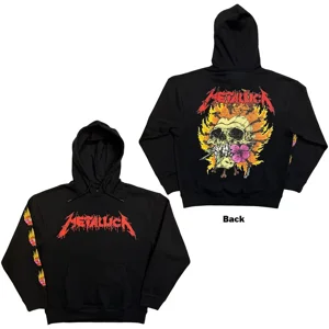 Metallica - Flower Skull Hooded Sweatshirt