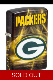 Green Bay Packers Color Zippo Lighter