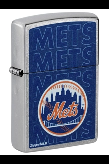 New York Mets Street Chrome Zippo Lighter