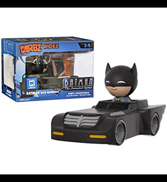 Dorbz Ridez Batman With Batmobile