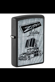 Vintage Car Advertisement Zippo Lighter