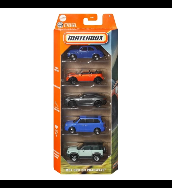 Matchbox MBX British Roadways 5 PC Set