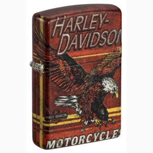 Harley Davidson Bald Eagle Logo Zippo Lighter